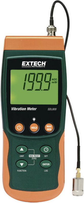 SDL800 Vibrationsmessgerät ±5 % - Extech