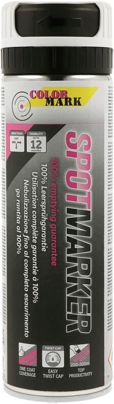 Colormark - Spotmarker - professioneller Markierspray 500ml, weiß