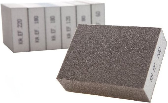 Schleifschwamm 100x70x25 mm ka.ef. k 150