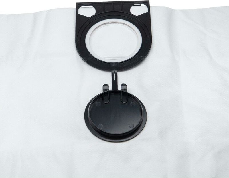 vhbw 5x Staubsaugerbeutel kompatibel mit Metabo ASA 1200, 1202, 32 L Staubsauger - Mikrovlies, 75cm x 30cm, Weiß