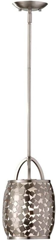 Elstead - Pendellampe Deckenleuchte Hängelampe Stahl Glas Edelstahl Esszimmerlampe