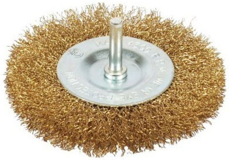 Scheibenbürste mit 75-mm-Schaft - E-560-7075