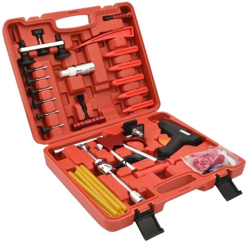 42-tlg. Ausbeulwerkzeug-Set mit Aufbewahrungsbox Vidaxl