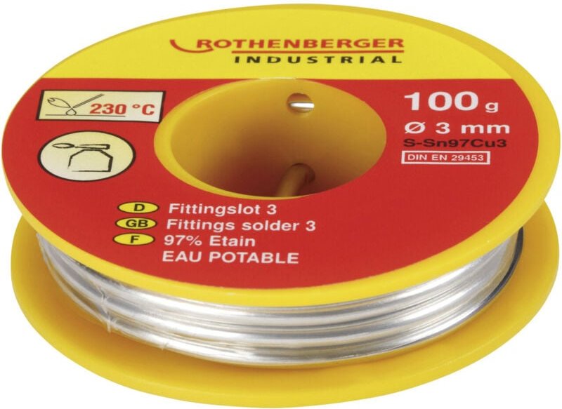 Rothenberger - Fittingslot 3 100 g Löten