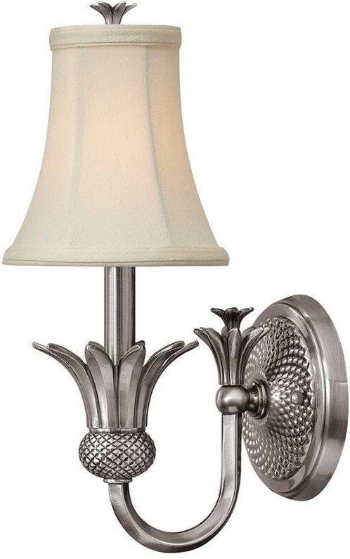 Plantation - 1 Licht Wandleuchte für Innenkerzen Poliertes antikes Nickel, E14 - Elstead