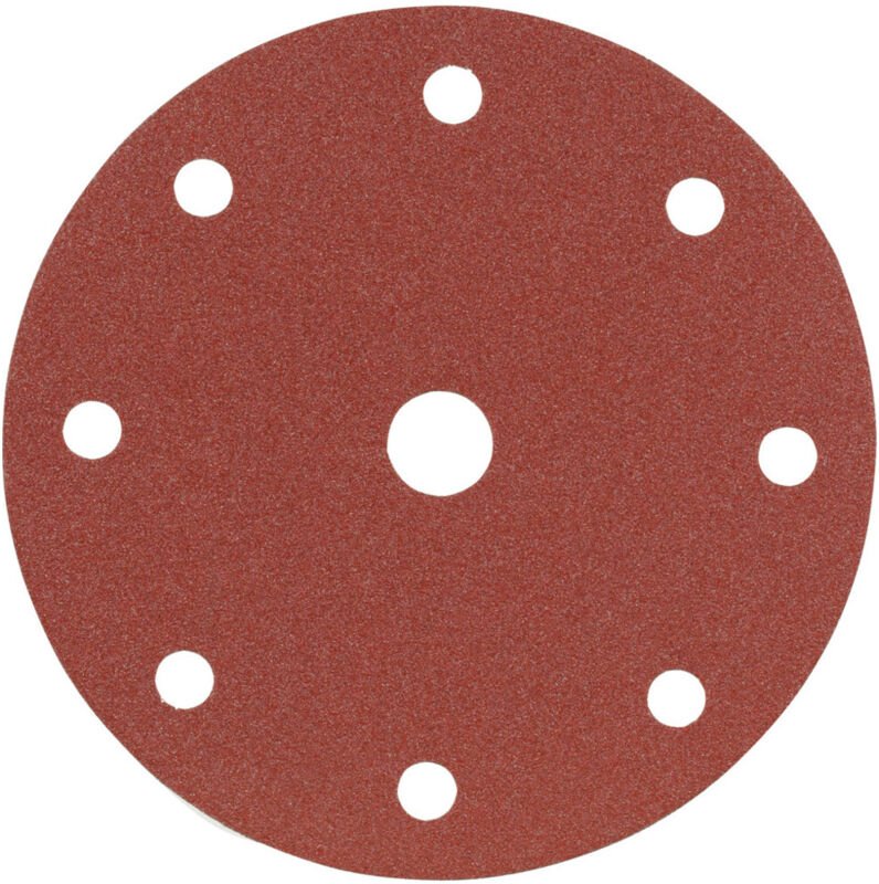 Starcke Papier-Klett-Schleifscheibe (A) Lochung 8fach + 1,⌀ 150 mm, Körnung: 120