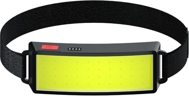 Memkey - Wiederaufladbare COB-LED-Stirnlampe – ultrahell, leicht – 500 Lumen – 3 Beleuchtungsmodi – verstellbare USB-Sti...