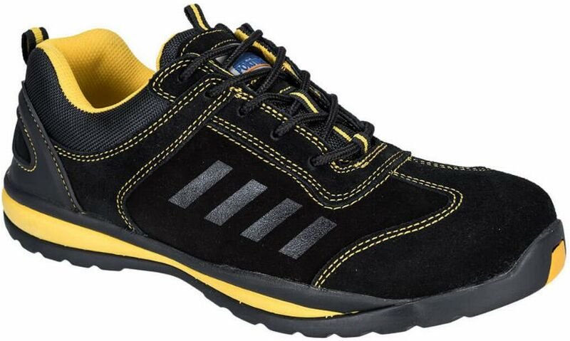 Trainer-Schuh Portwest Lusum - Größe 44 - S1P hro Steelite - FW34BKR44