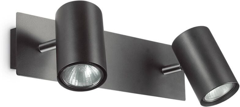 Ideal Lux - Spot - 2 Licht Wand Licht Schwarz