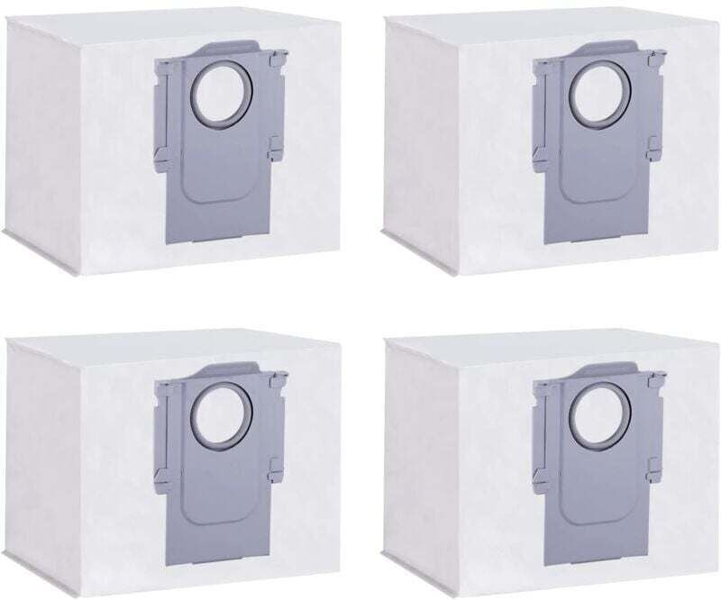 YMYNY 4er-Pack Staubbeutel für Roborock S8+/ S8 Pro Ultra/ S7 MaxV Ultra/ S7 Pro Ultra/ Q7+/ Q7 Max+/ Q8 Max+/ Q5 Pro+ S...