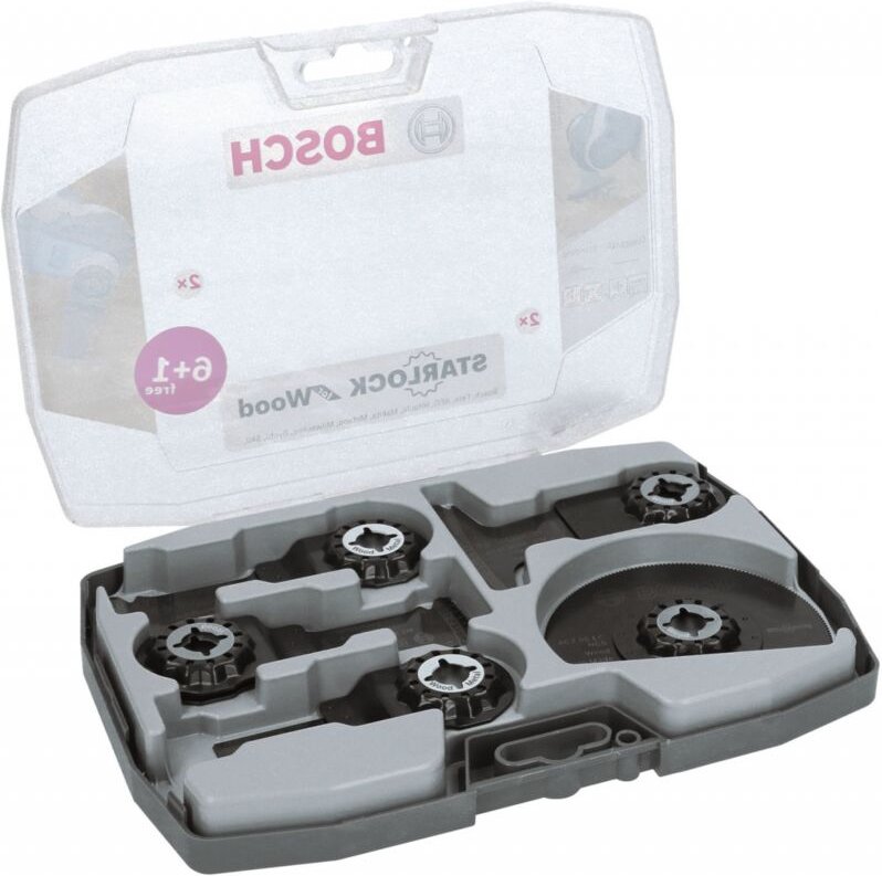 Bosch Starlock Set Best of Wood 7 tlg. - 2608664623
