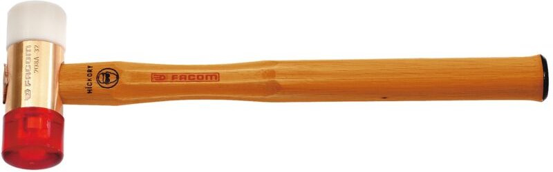 Facom 208A.32BBA Kunststoffhammer Stahlmittelstueck 32 mm