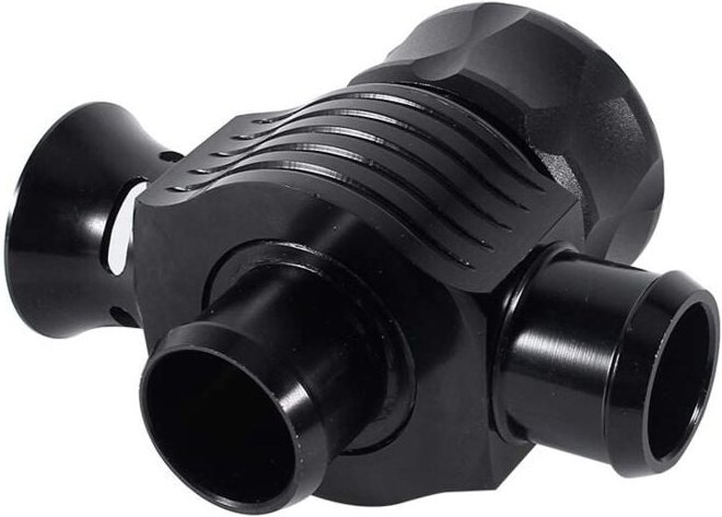 Ej.life - Universal 25mm Aluminium Auto Dual Port Splitter Blow Off Turbo Bov Dump Ventil