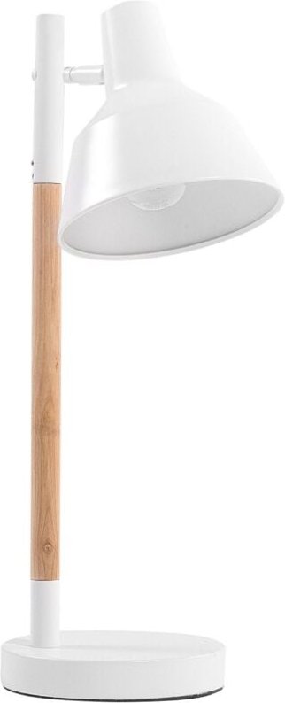 Schreibtischlampe ALDAN verstellbar Metall Weiß