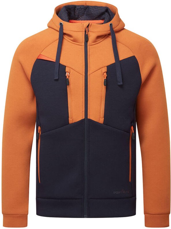 Kapuzensweatshirt Dx4 - Größe XXL - Rostfarben - Portwest