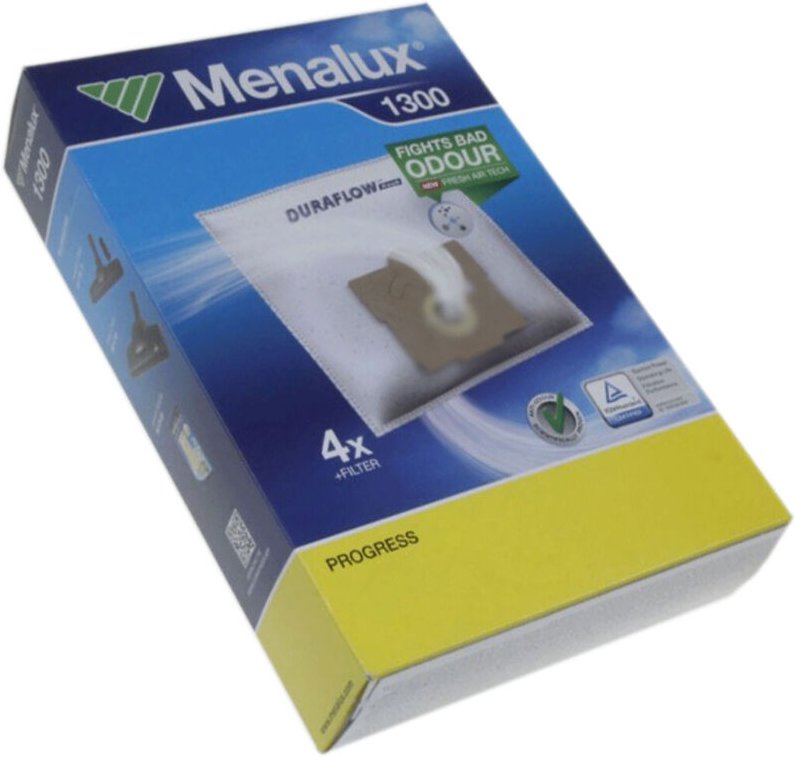 Ersatzteil - 4 Beutel mit 1 Mikrofasertuch - - tornado Electrolux progress, volta