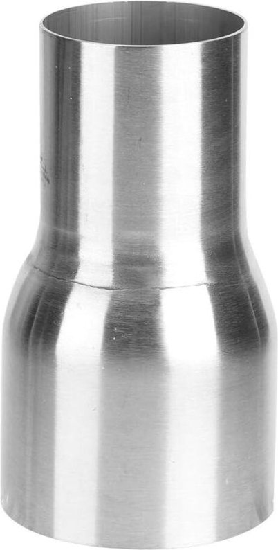 BEBUSINGOTO Auspuffrohradapter, modifiziertes universelles Edelstahl-Auspuffrohr-Verbindungsrohr-Adapterteil (57-76MM)