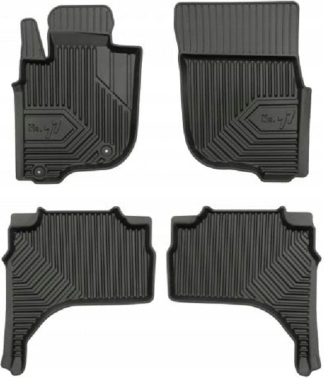 GUMMIMATTEN MITSUBISHI L200 6 ab 2019 - DURCHGANG 77