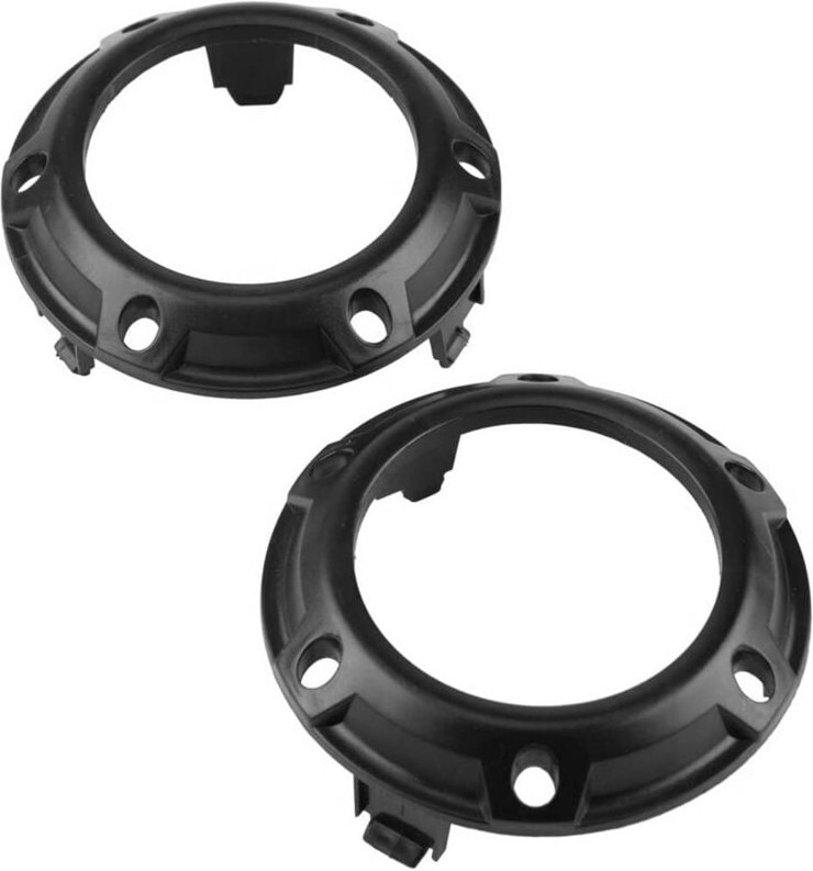 Tlily - 2 stücke Neue Scheinwerfer Lampe Schwarz Abdeckung Rahmen 6400A739 für 2007 2008 2009