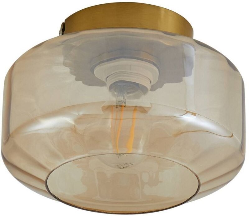 Lindby - Deckenlampe 'Hildur' aus Glas für Wohnzimmer & Esszimmer von