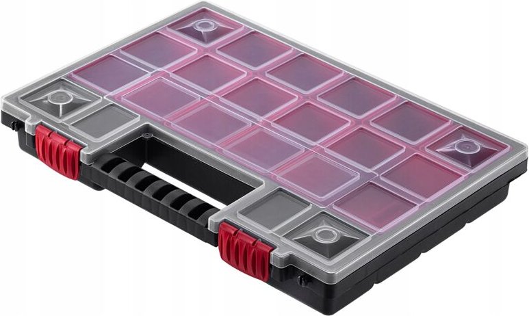 Kadax - Organizer, Werkzeugkasten aus Kunststoff, 34 x 25 cm, 1 Stück