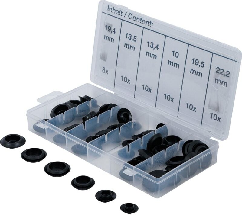Bgs Technic - Kunststoffstopfen-Sortiment 58-tlg.