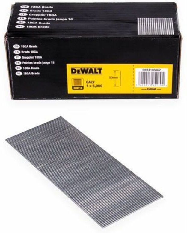 Stauchkopfnagel dnbt 15 mm 5000 Stk. galvanisiert - Dewalt