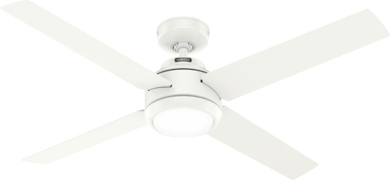 Dc Deckenventilator Greta Weiß mit led & Fernbedienung