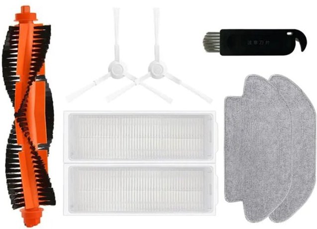 Für Roboter Staubsauger Mopp Wichtigsten Seite Pinsel Hepa-Filter Lappen