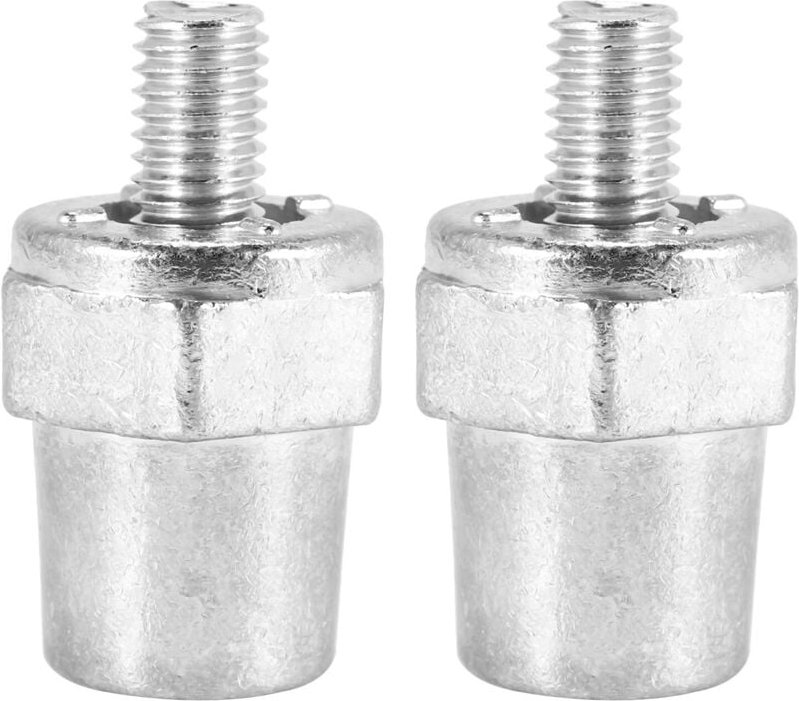 Ein Paar Ladepole aus Zinklegierung für die seitlichen Batterieanschlüsse. Passend für 8 mm positive (+) oder negative (...