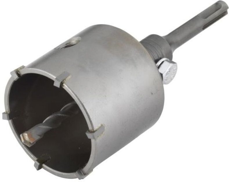 Wolfcraft - Hohlbohrkrone ø 68 mm inkl. SDS-Plus Spanndorn Bohrmaschinenaufsätze