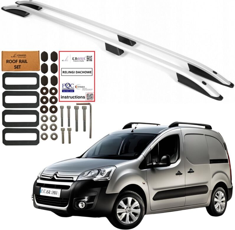 Dachreling für Peugeot Partner / Citroën Berlingo II 2 (2007–2018) – Langlebig