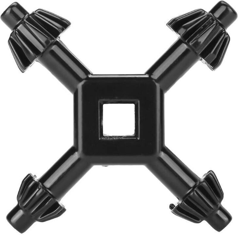 4-in-1-Multifunktions-Bohrfutterschlüssel aus Stahl, Einstellung, tragbares Bohrwerkzeug, 4-Wege-Bohrfutterschlüssel, Bo...