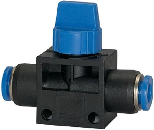 Riegler Absperrventil mit Steckanschluss »Blaue Serie«, für Schlauch-Ø 6