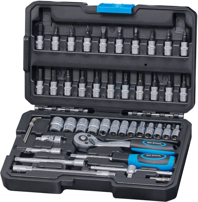 SW-Stahl Steckschlüsselsatz, 1/4', 48-teilig, 07748L