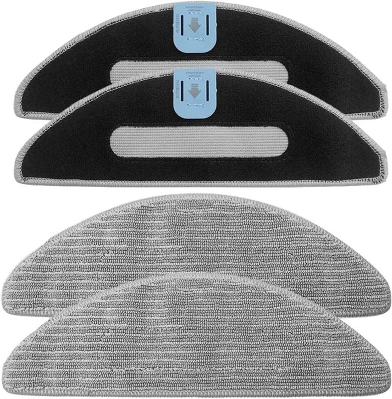 Passende 4-teilige Ersatztücher für das Zubehör der Roboterstaubsauger iRobot Combo i8 / i8+ / i5 / i5+ / j5 / j5+, wasc...