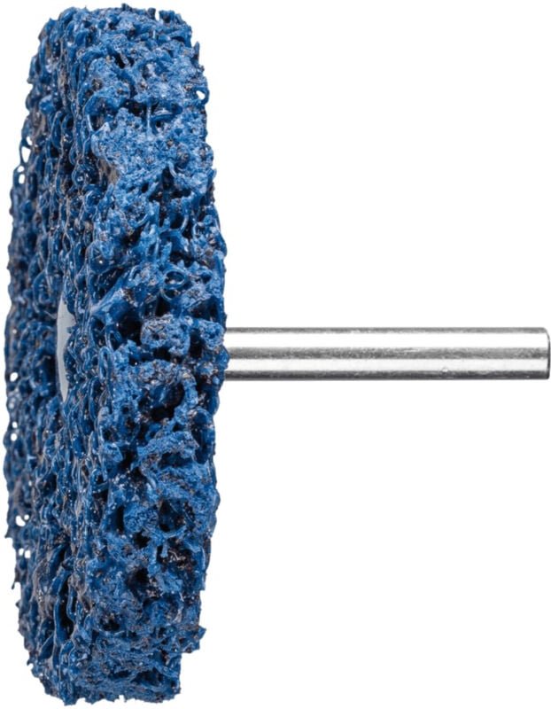 Pferd - 44698003 policlean pclzy Reinigungsvlies ø 75 x 13 mm Schaft-Ø 6 mm für grobe Reinigungsarbeit