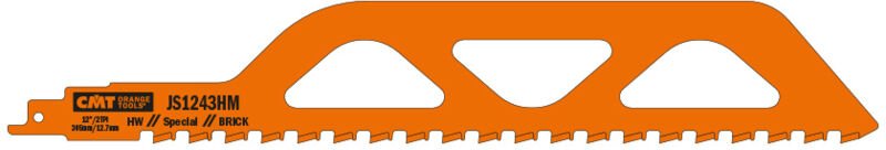 HM SPEZIAL-SÄGEBLATT JS1243HM 305 x 12,7 x 2 TPI (HARTMETALLSPITZE)