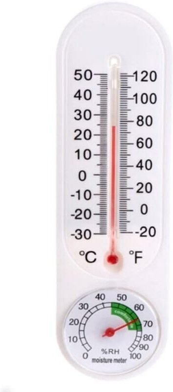 Aiperq - Gewächshaus-Thermometer-Hygrometer, Min-Max-Thermometer, klassisches Design, Gartenpflanze, digitale Temperatur...