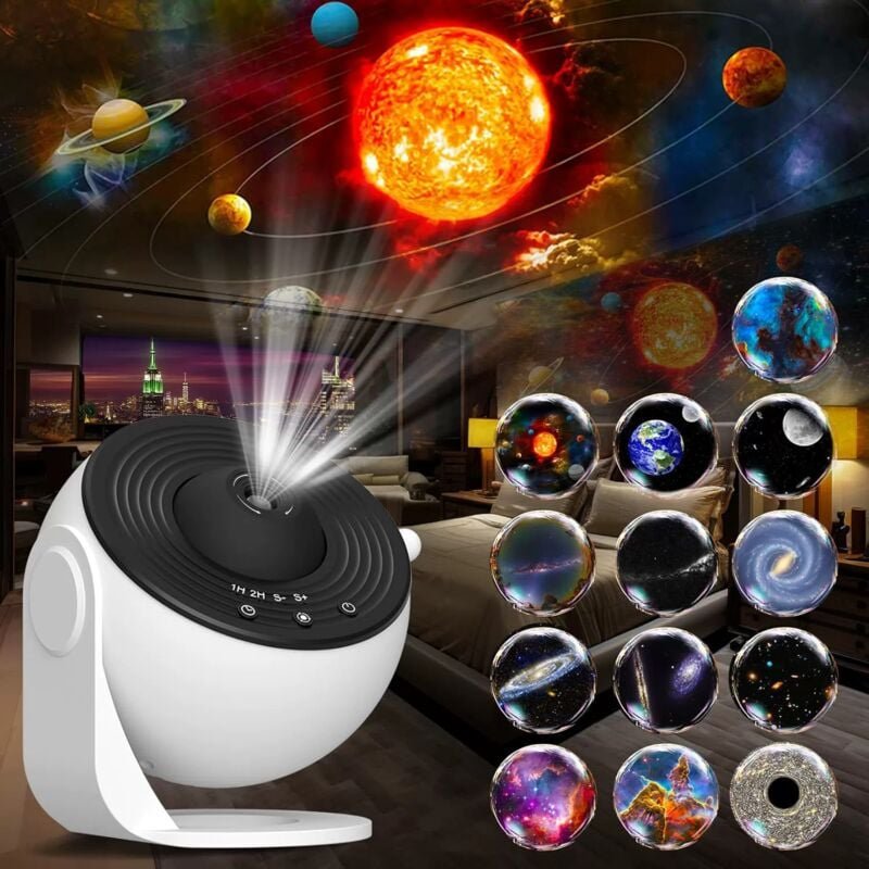 Thumbnail - Verbesserter Sternenhimmel-Projektor, Heim-Planetarium-Projektor, Sternenhimmel-Licht für Schlafzimmer, Kinder und Erwac...