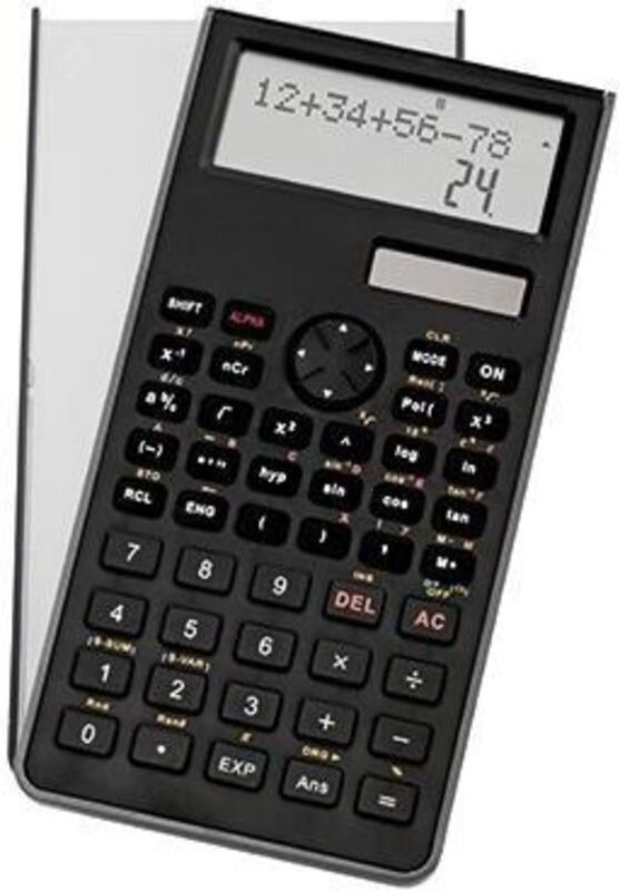 Unbekannt - Schulrechner ® 82 sc 2 x 10-stellig 240 Funktionen schwarz