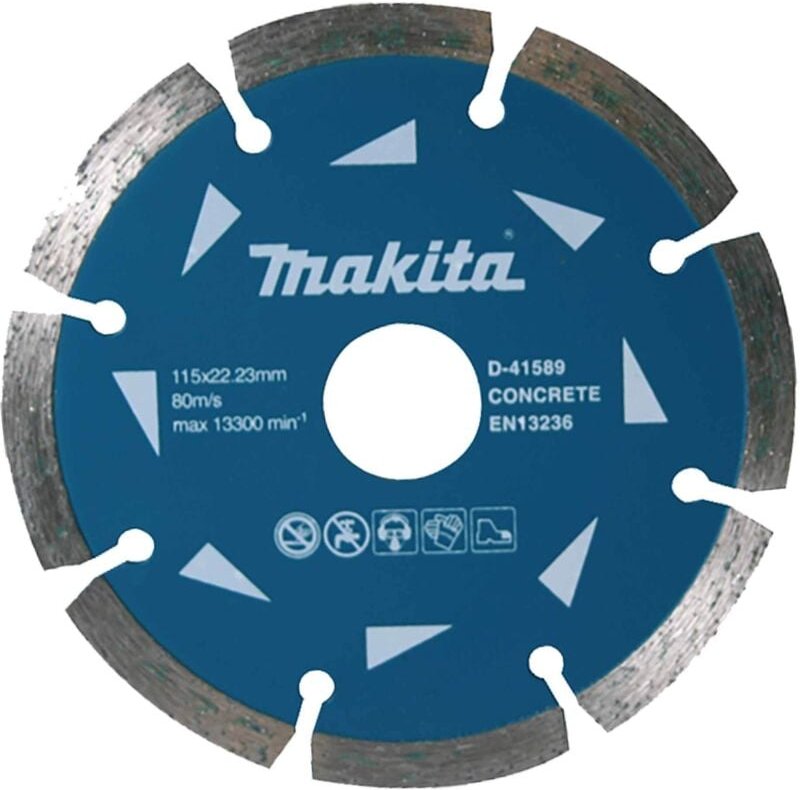 Diamantscheibe, segmentiert 115 x 22.23 x 7mm 115 x 22.23 x 7mm - Makita