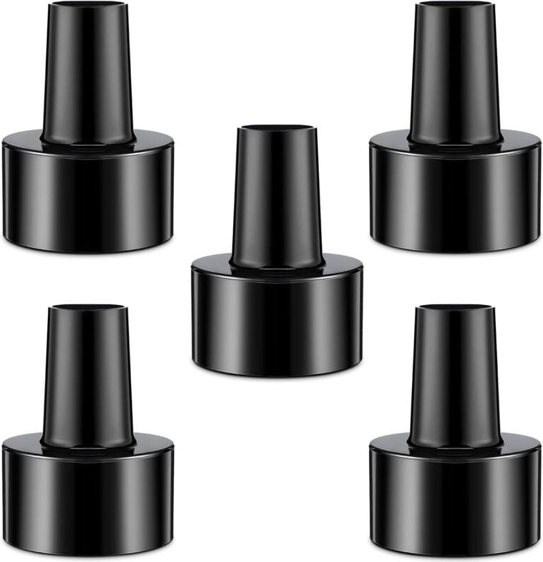 Thumbnail - 5 Stück WS25011A 2-1/2-Zoll auf 1-1/4-Zoll Universal Staubsaugerschlauch-Adapter Trocken-Nass-Sauger-Adapter in Schwarz ...