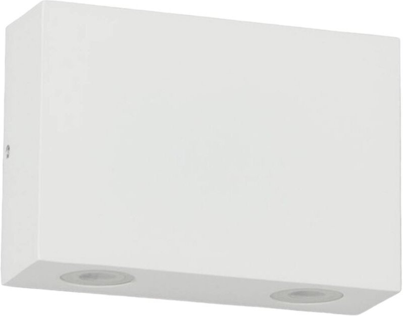 4-flammige LED-Außenwandleuchte Henor in Weiß - weiß