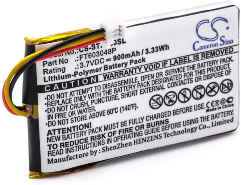 Vhbw - Akku kompatibel mit Turtle Beach Stealth 400, 500 Wireless Headset Kopfhörer (900mAh, 3,7V, Li-Ion)