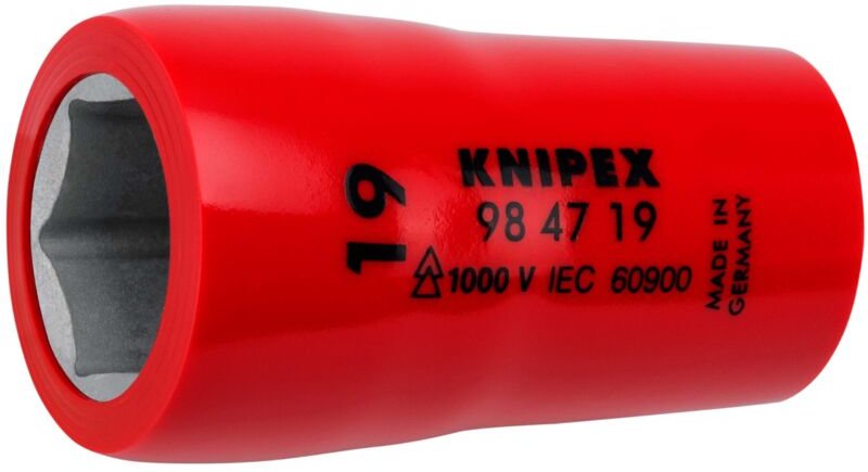 98 47 19 Steckschlüsseleinsatz für Sechskantschrauben mit Innenvierkant 1/2' 54 mm