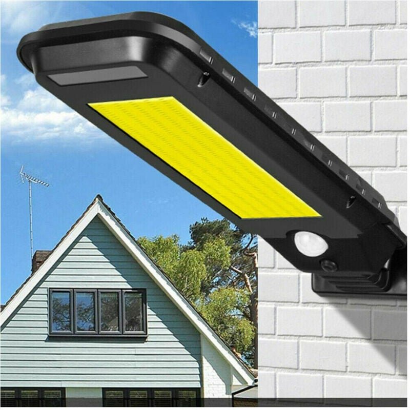 Trade Shop Traesio - Trade Shop - strassenlaterne solarpanel photovoltaik sensor 210 led cob T-210A -
