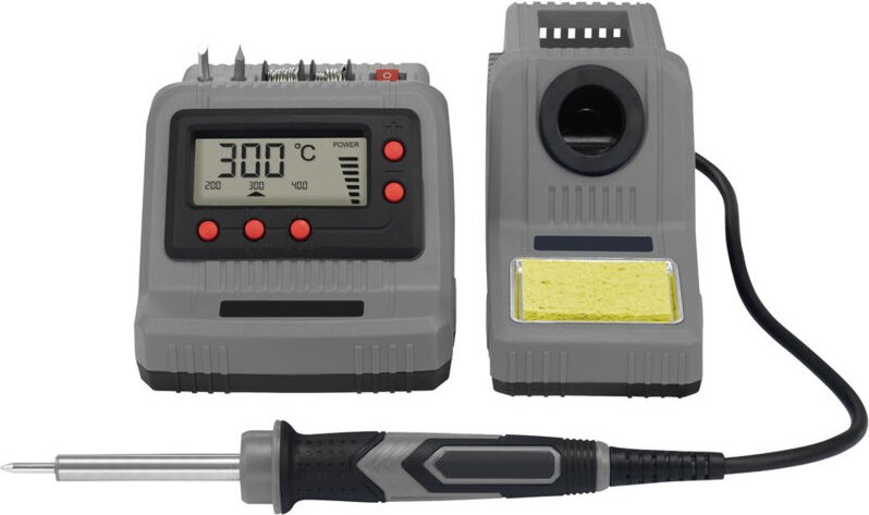 LSL-450 Lötstation digital 60 W 200 - 450 °C inkl. Lötzinn