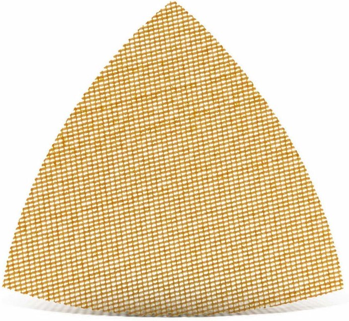 Ultranet Klett-Schleifgitter, 82 mm, f. Deltaschleifer, Weißes Edelkorund (25 Stk.) K80 - Menzer