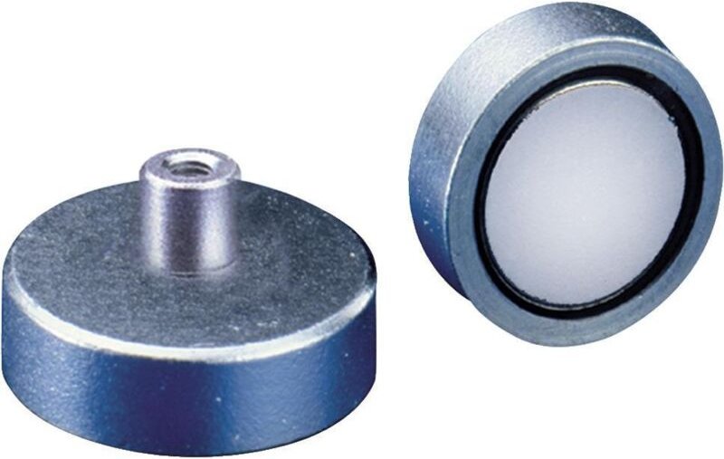NdFeB-Magnet-Flachgreifer mit Gewindebuchse 32 x 7,0 / 15,5 mm - Beloh
